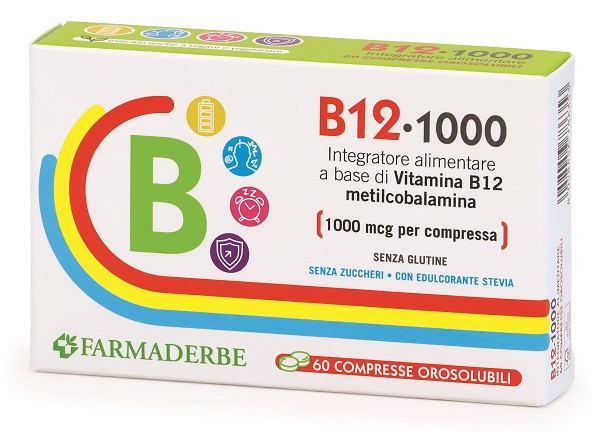B12 1000 60 compresse orosolubili far