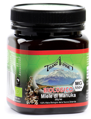 Miele manuka mg550+ bio 250gr