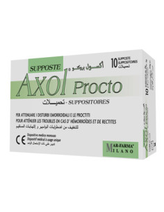 Axol procto 10supposte 2gr