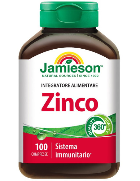 Jamieson zinco 100 compresse