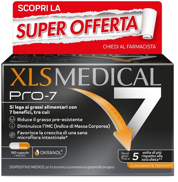 Xls medical pro 7 180 capsule tp
