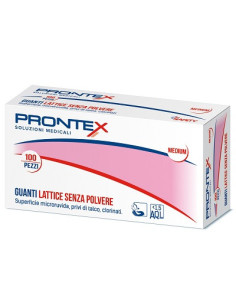 Guanto prontex latt s/am m 100