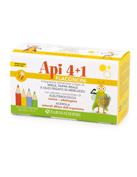 Api quattro liq 10 flaconcini 10ml