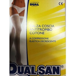 Dualsan calza a/tromb c/tass 3