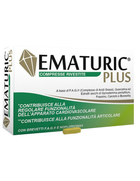 Ematuric plus 30 compresse rivestite