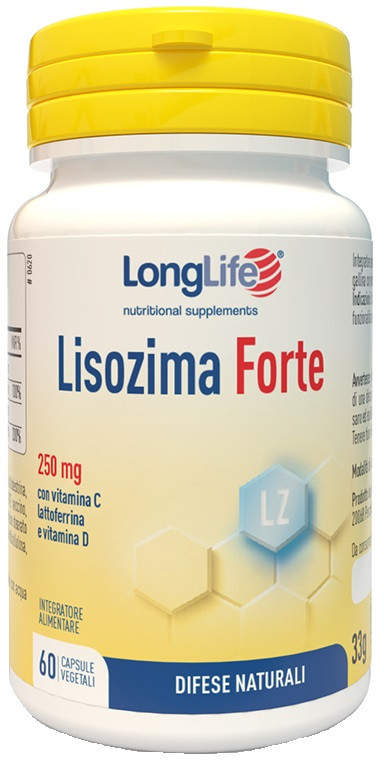 Longlife lisozima forte 60 capsule