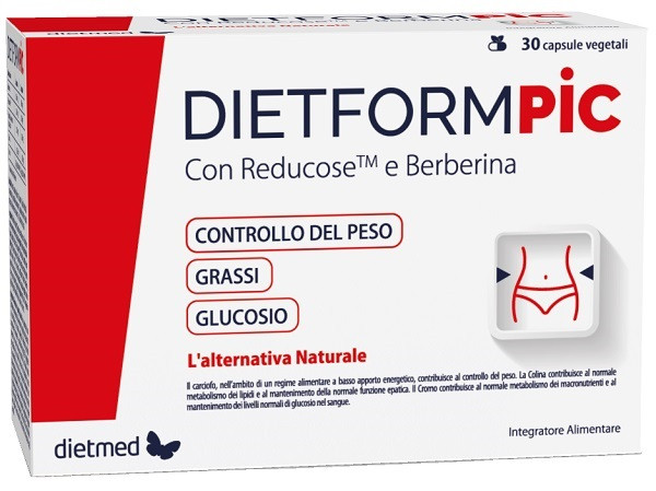 Dietformpic Integratore Perdita Peso 30 Capsule Vegetali