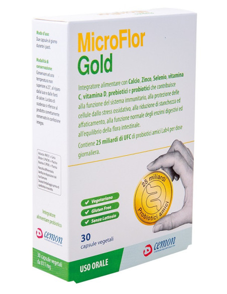 Microflor gold 30 capsule
