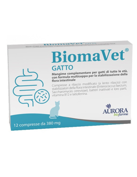 Biomavet gatto 380mg 12 compresse