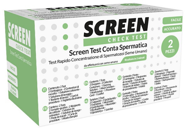 Screen Test Conta Spermatica 2pezzi