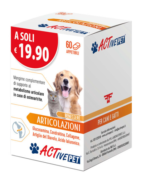 Active pet articolazioni 60 compresse