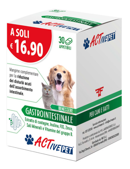 Active pet gastrointest 30 compresse