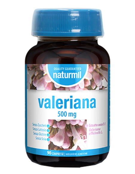 Naturmil valeriana 500mg 90 compresse