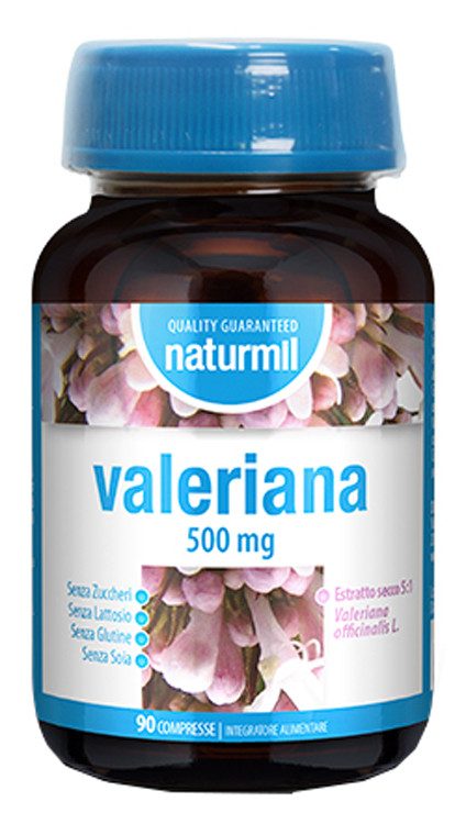 Naturmil valeriana 500mg 90 compresse
