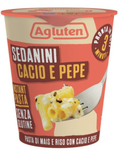 Agluten sedanini cacio pepe70g