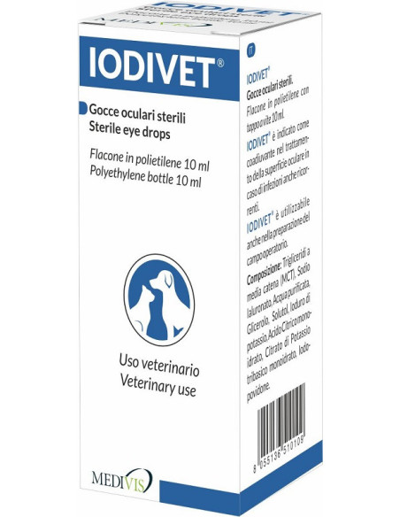 Iodivet soluzione oft 10 ml