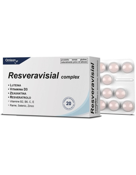 Resveravisial complex 20 compresse