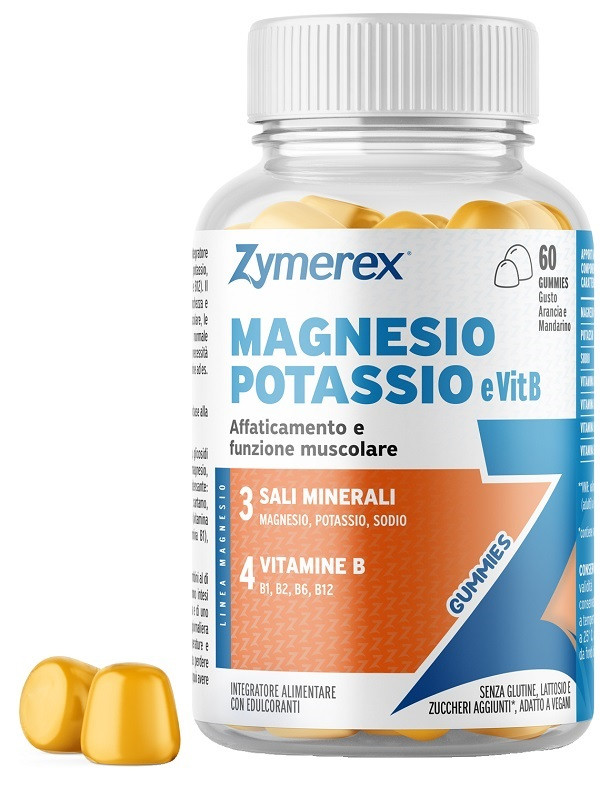 Zymerex magnesio k vit b60gumm