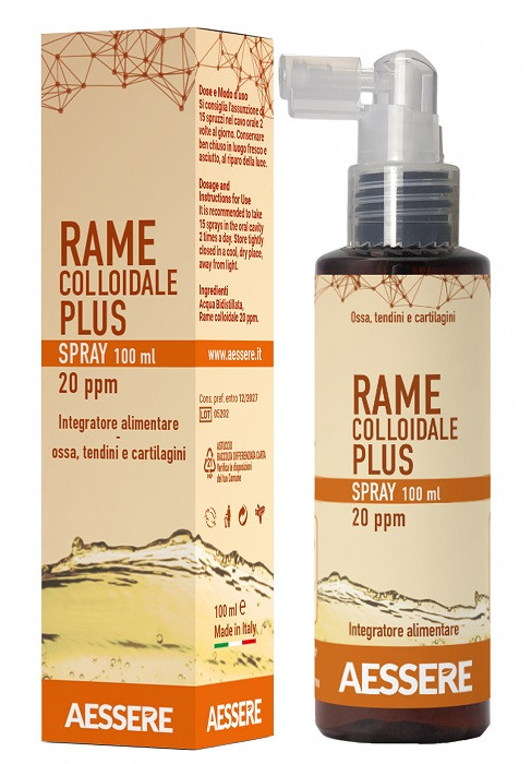 Rame colloidale plus spr