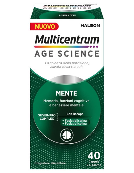Multicentrum age mente 40 capsule