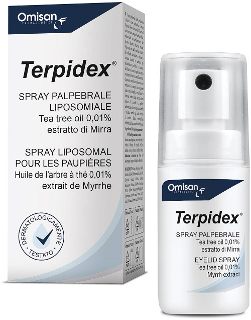 Terpidex spray palpebr liposom