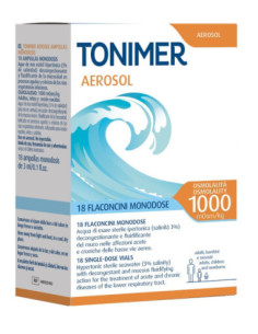 Tonimer aerosol 1000 18 flaconcini mono
