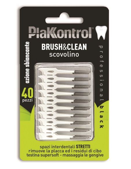 Plakkontrol brush&clean car40p