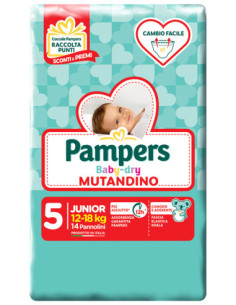 Pampers bd mut junior sp 14pz