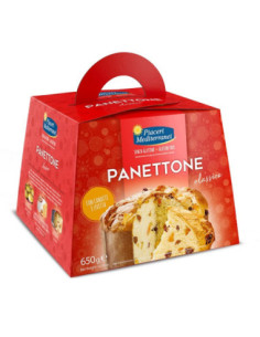Piaceri medit panettone 650g