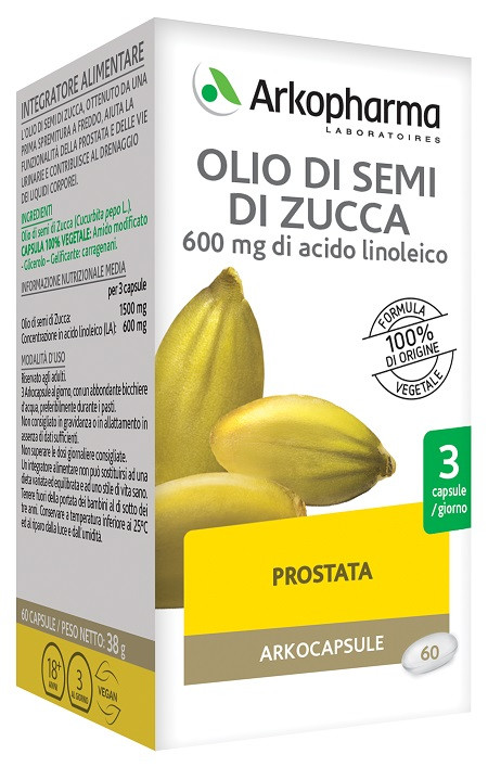 Arko capsule olio semi zucca bio