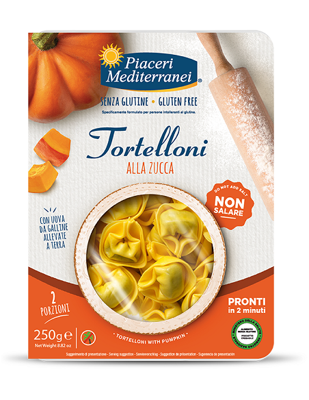 Piaceri medit tortelloni zucca
