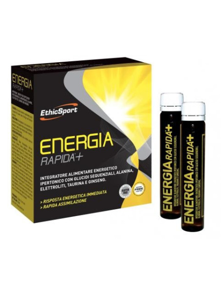 Energia rapida 10 flaconcini 25ml