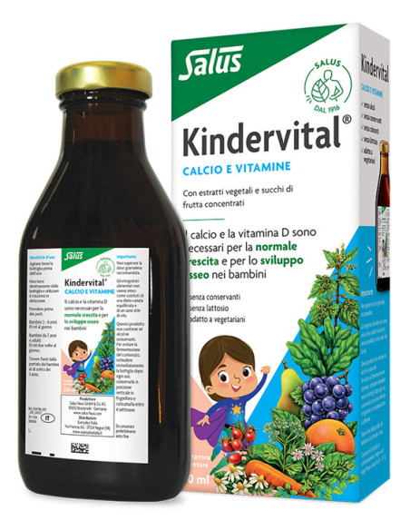 Kindervital sciroppo 250ml salus