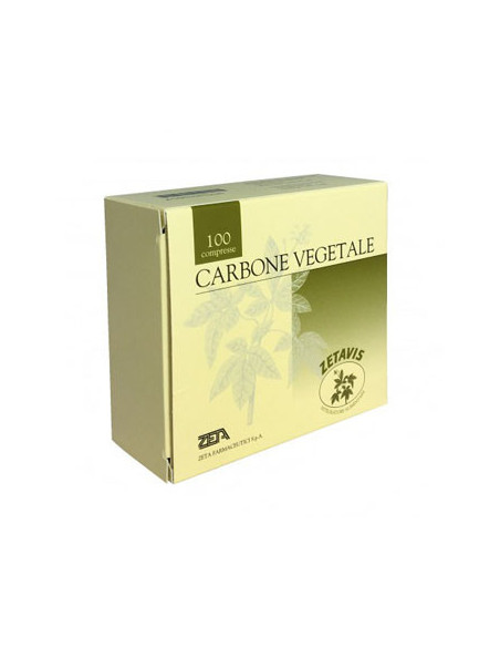 Zetavis carbone veg 100 compresse