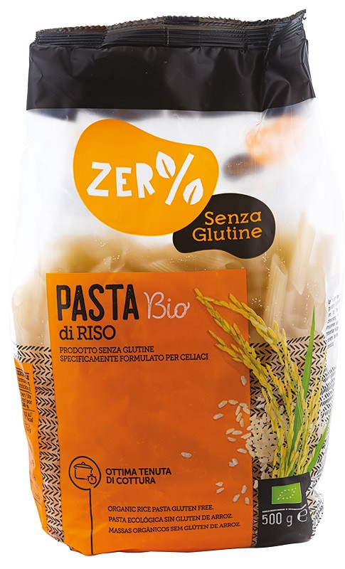 Zer% glutine penne riso bio