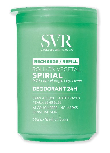 Spirial roll on refill vegetal