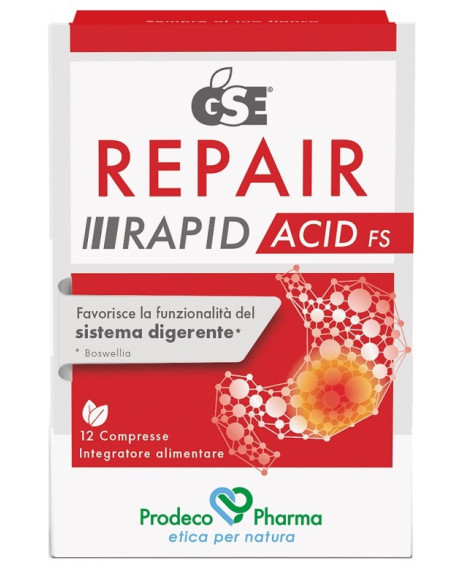Gse repair rapid acid fs 12 compresse