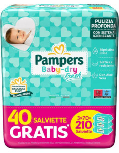 Baby fresh formula esclus 210p