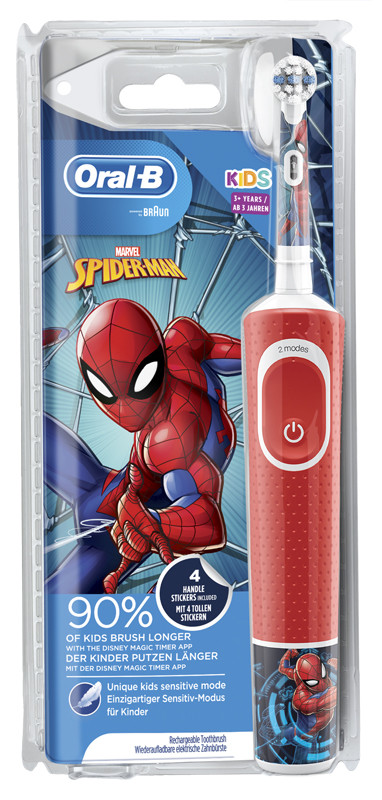 Oralb vitality spiderman spazz