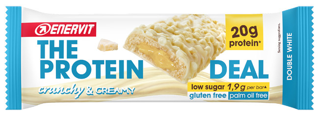 Enervit protein deal bar double white 55 g