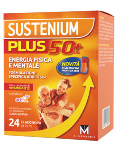 Sustenium plus 50+ 24 flaconcini | Clubfarma