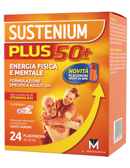 Sustenium plus 50+ 24 flaconcini