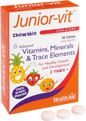 Juniorvit blister 30tav mast