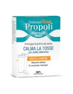 Golasept tuss propoli dm 24 compresse