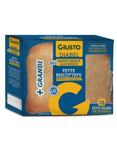Giusto diabel fette bisc 150g