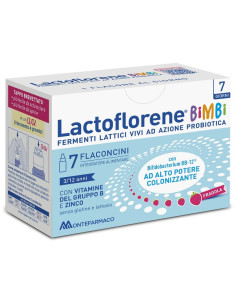 Lactoflorene bimbi 7 flaconcini | Clubfarma