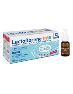 Lactoflorene bimbi 12 flaconcini