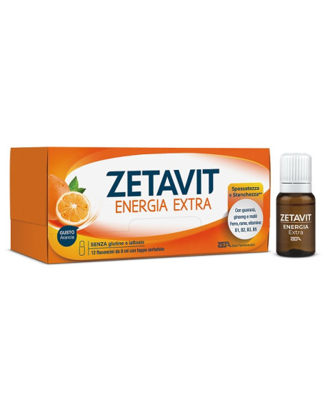 Zetavit energia extra 12 flaconcini 8ml