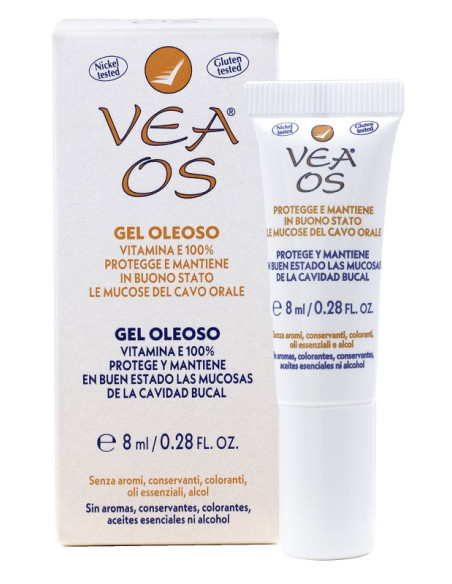 Vea os gel oleoso cavo orale