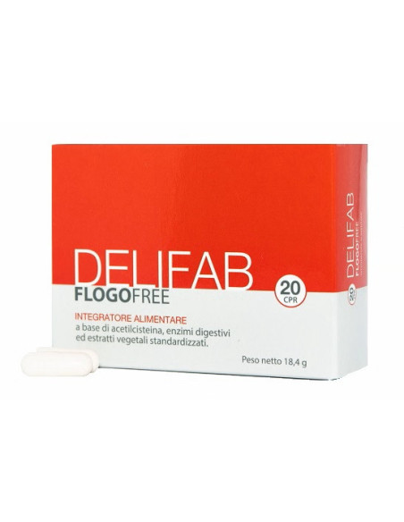 Delifab flogofree 20 compresse